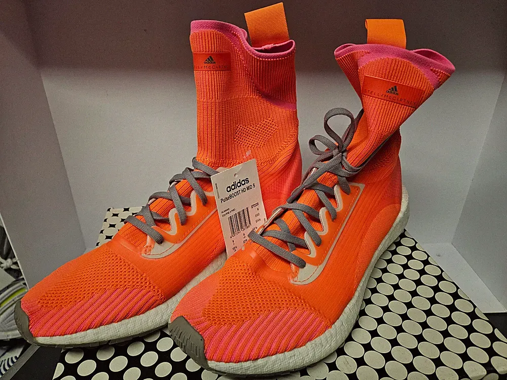 ⭐Adidas PulseBoost HD MID Stella McCartney Run Laufschuhe EF2220 43 1/3 US 10,5