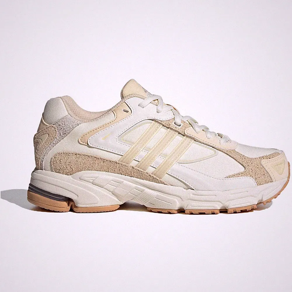 Adidas Response CL Beige Damen Sneaker Sportschuhe Laufschuhe IE9583