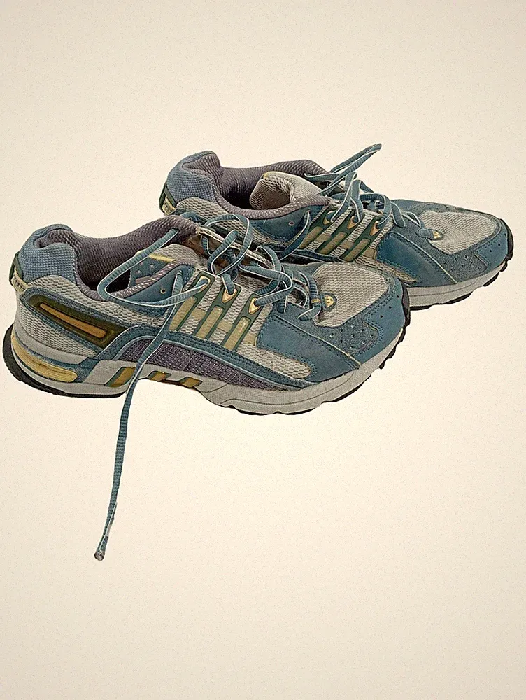 Adidas Response Trail Damen Laufschuhe Sportschuhe Gr. 38 Blau Grau