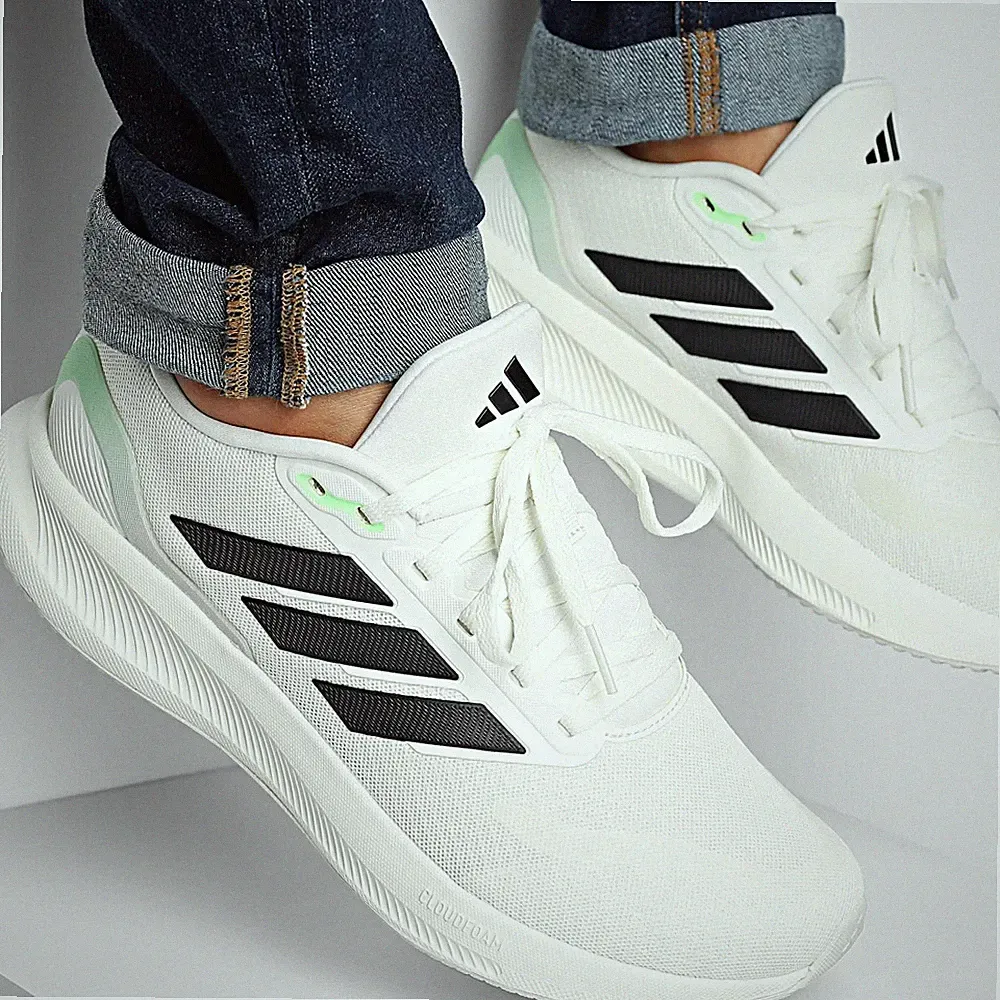 adidas Runfalcon 5 Jungen Laufschuhe Weiß JR5520 Neu Original