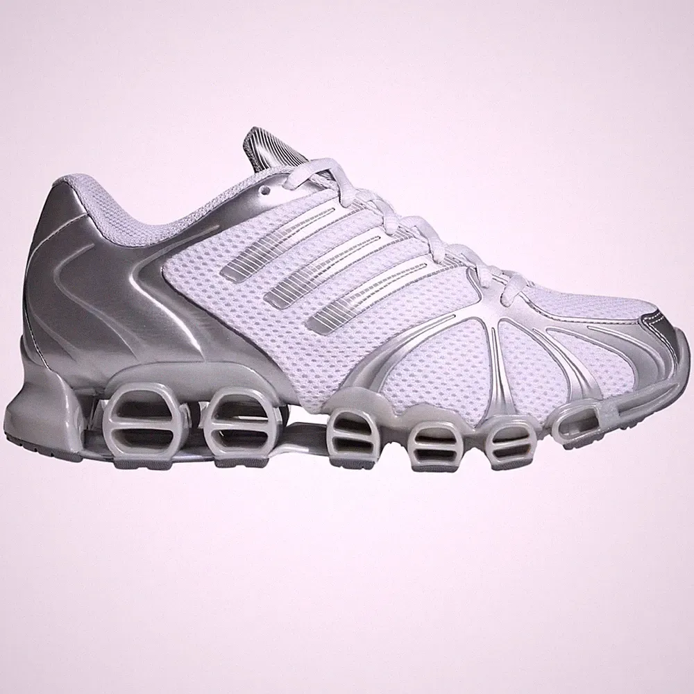 Adidas Sneaker Mega Ghostride Turnschuhe Sportschuhe Laufschuhe silber JQ0555