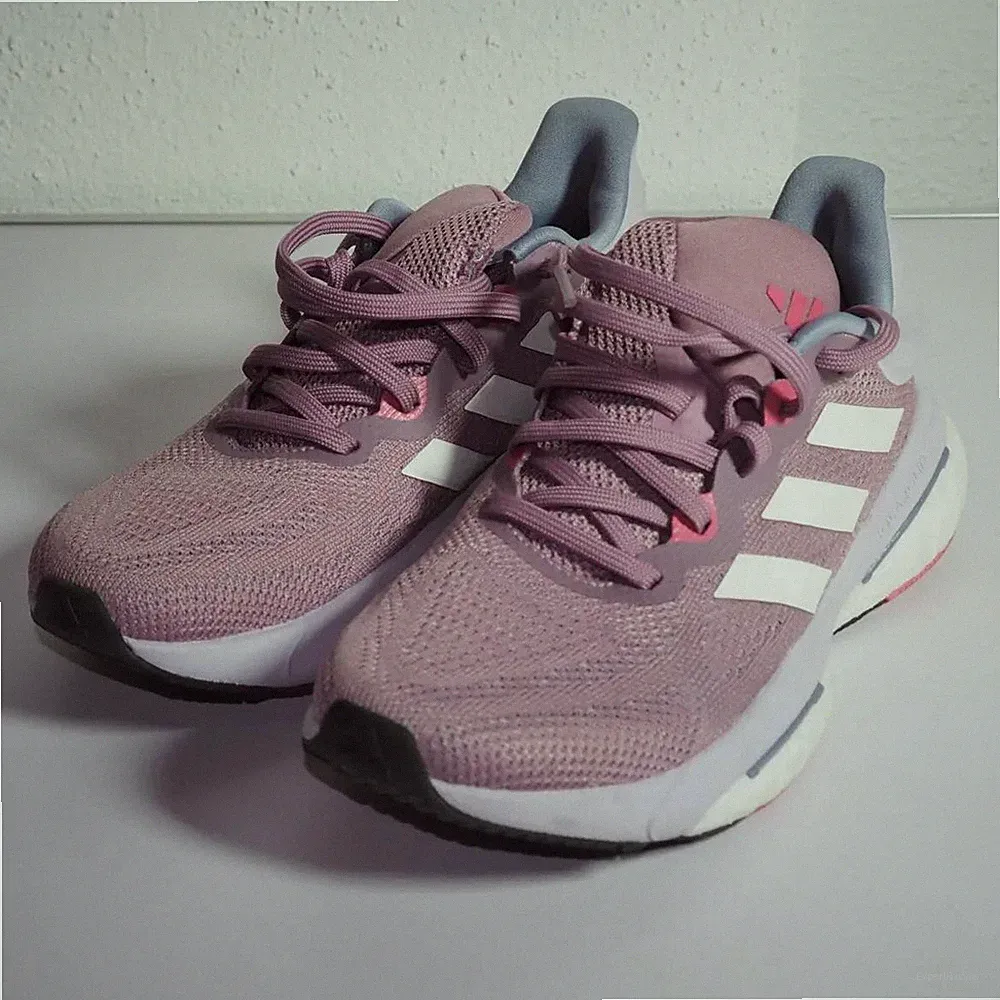 Adidas Solarglide Damen Laufschuhe Sneaker Lila Gr. 38,5 US 7 Boost Jogging Top