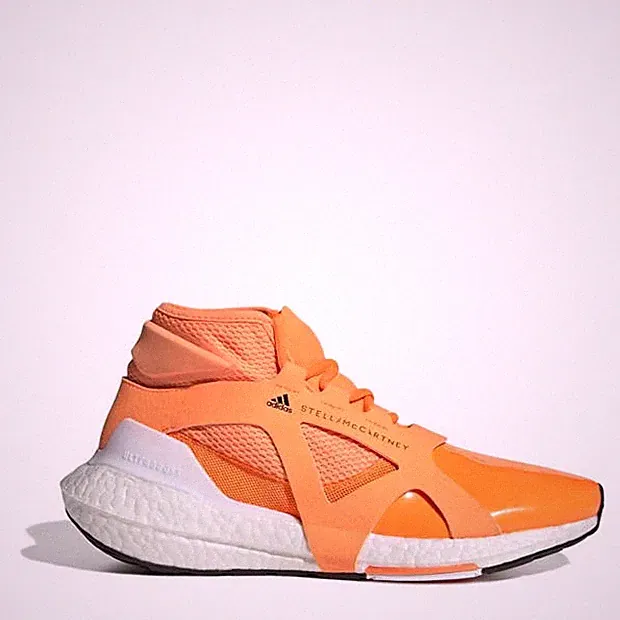 Adidas Stella McCartney Ultraboost 21 Laufschuhe - ALLE GRÖßEN - Orange/Weiß.