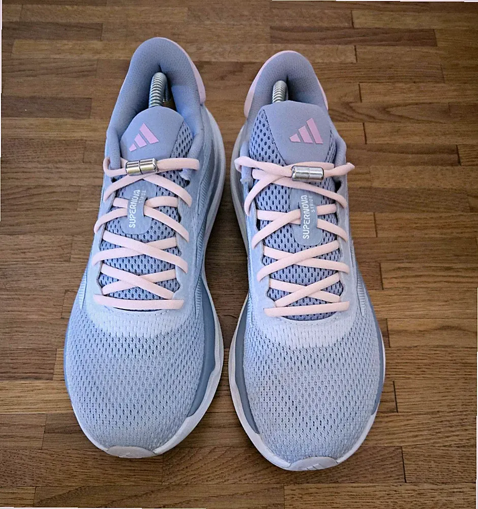 adidas Supernova Damen Laufschuhe Sneaker Mesh atmungsaktiv EU 38 grau/rosa/weiß