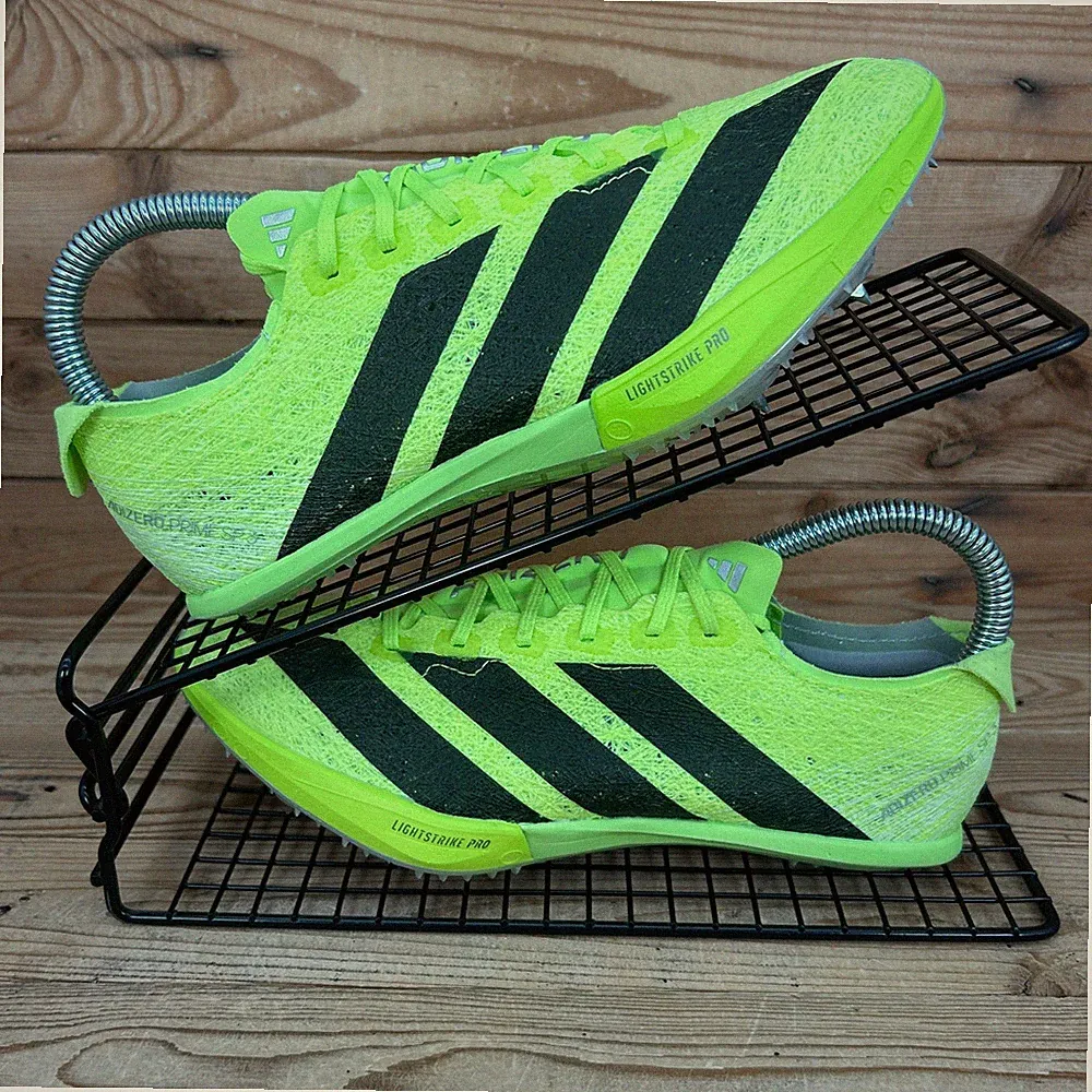Adidas Trainingsschuhe Damen Größe UK 5 Adizero Prime SP 3 Strung Lucid Lemon Spikes