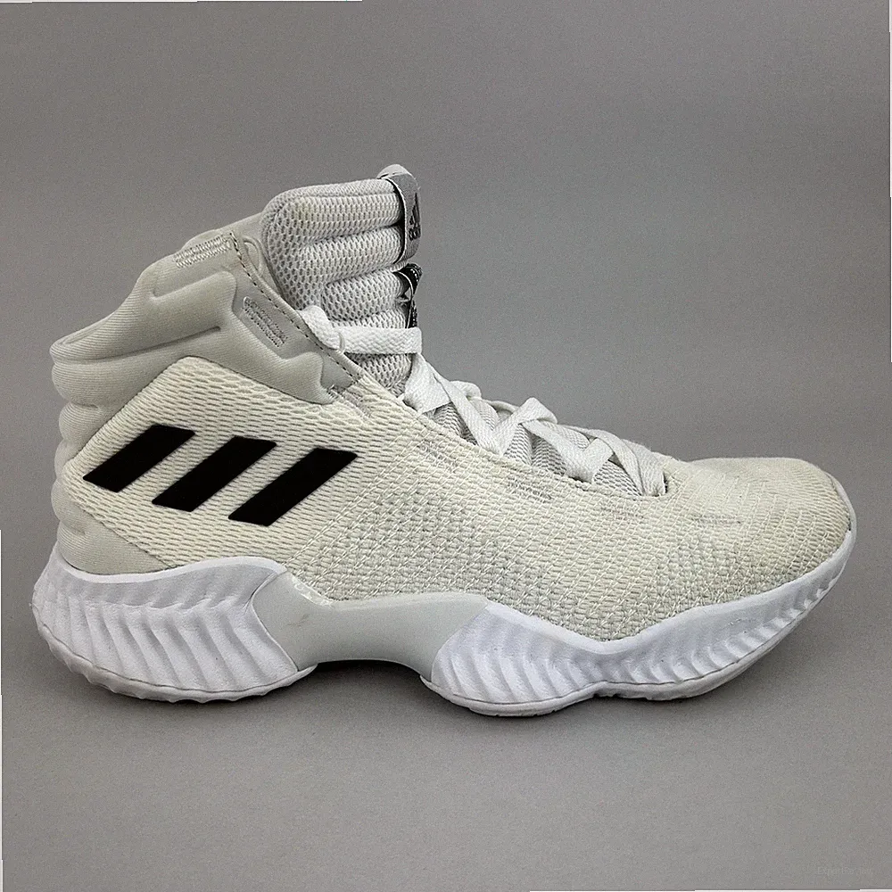 Adidas Turnschuhe Damen Gr. UK7,5 Pro Bounce 2018 weiß Basketball Sportschuhe