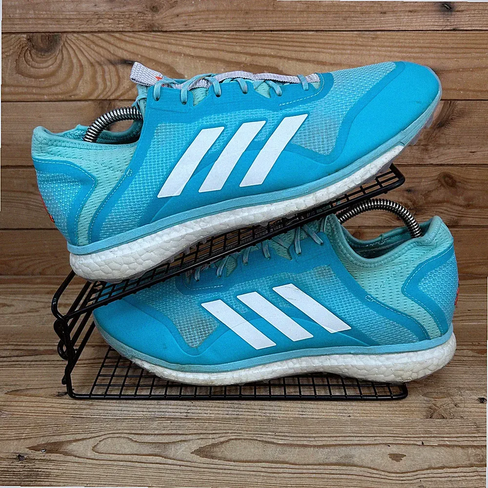 Adidas Turnschuhe Damen Größe UK 10 Fabela X Empower blau Boost Hockey Astro Schuhe