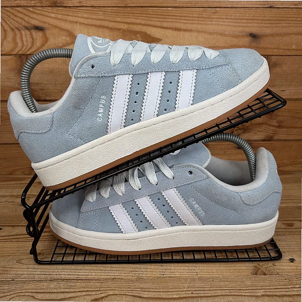 Adidas Turnschuhe Damen Größe UK 5 Campus 00s blau grau Chunky Originals Schuhe OG