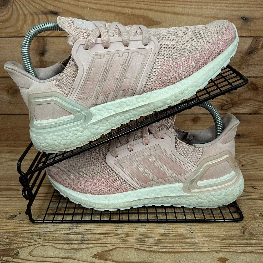 Adidas Turnschuhe Damen Größe UK 5 UltraBoost 20 Rosa Straßenlauf Fitnessschuhe