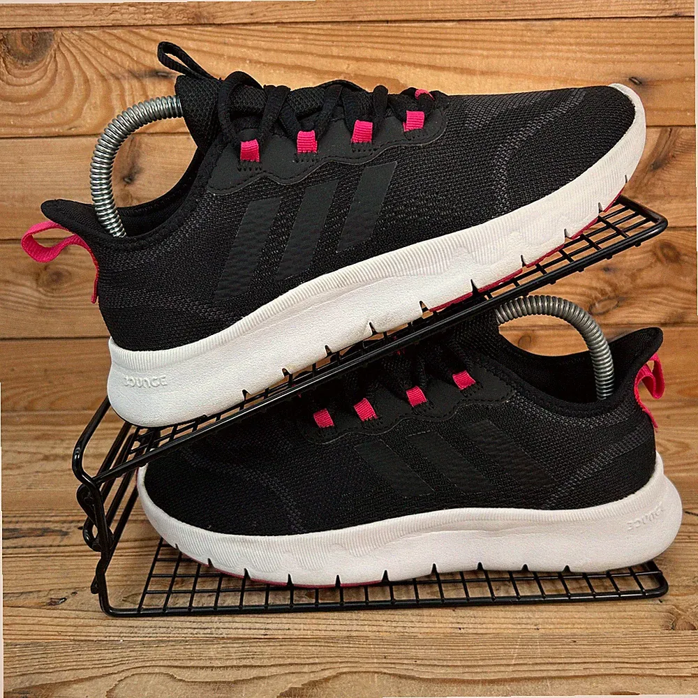 Adidas Turnschuhe Damen Größe UK 6 Nario Move schwarz Team Magenta Laufen Fitnessschuhe