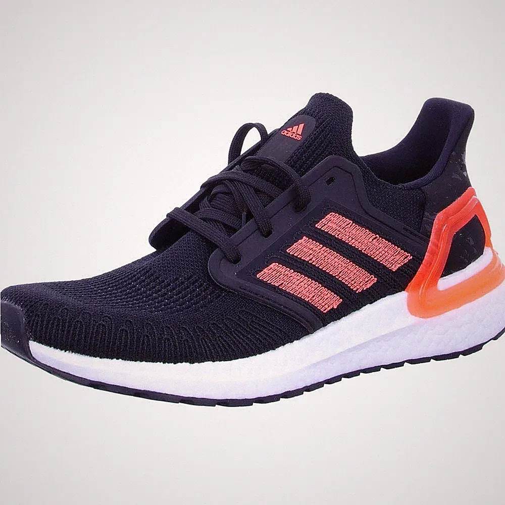 ADIDAS Ultraboost 20 Damen Laufschuhe Schuhe Schwarz Signal Koral Weiß Gr.36 NEU