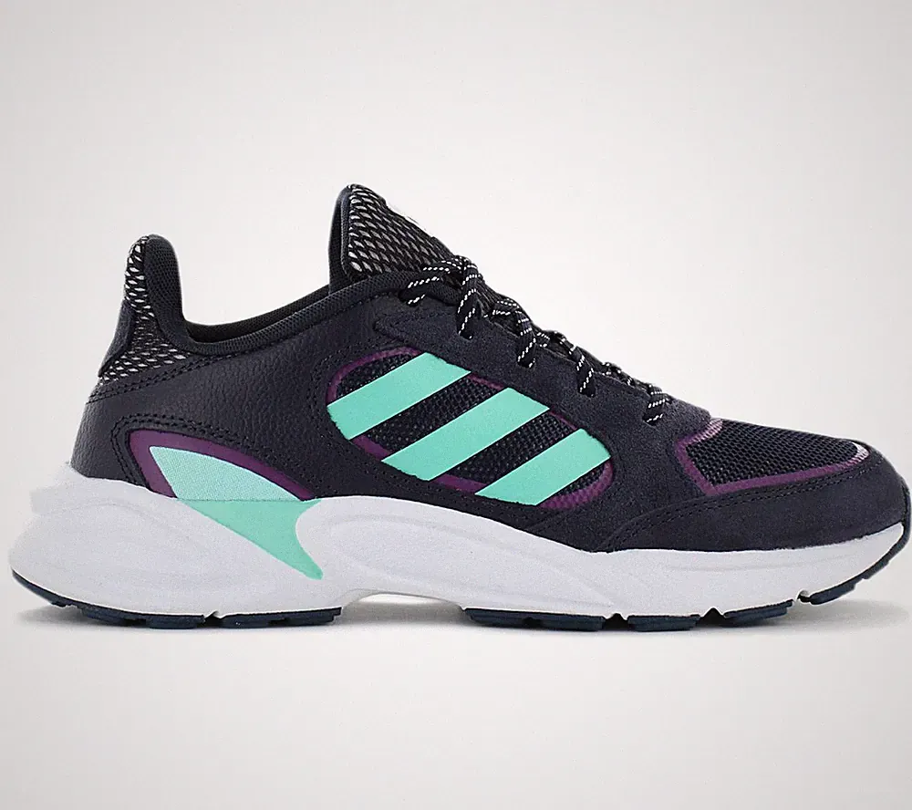 adidas VALASION 90s - Damen Laufschuhe Blau EG8419 Sport Fitness Running Schuhe