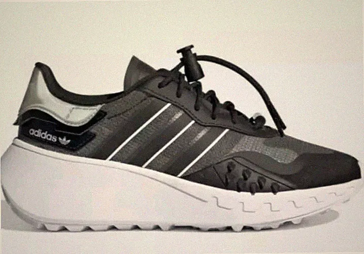 Adidas W Damen Choigo Laufschuhe UK 6 neu mit Etikett schwarz silber FY6503 Turnschuhe