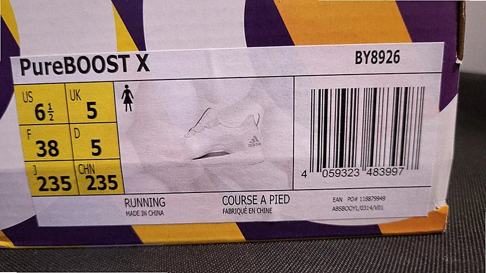 ⭐ adidas Women Pureboost X Laufschuhe BY8926 Jogging Training Weiß 36 & 38