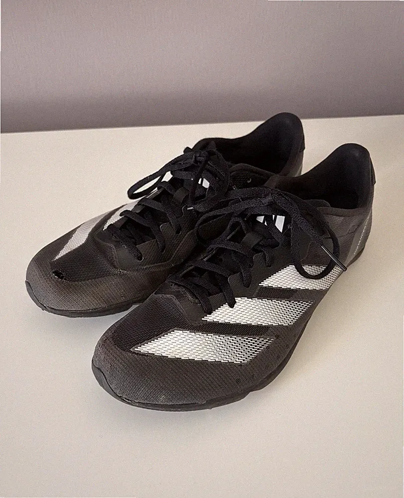 ✨Adizero Distancestar Spike-Schuhe Unisex Leichtathletik 41 1/3 Sprint Schwarz✨