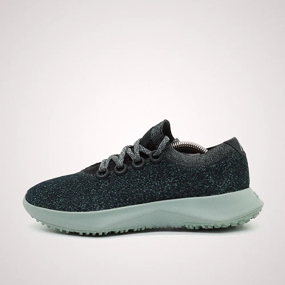 Allbirds Damen WD2 Schuhe dunkelgrü Merinowolle Low-Top Runner Sneaker EU 39
