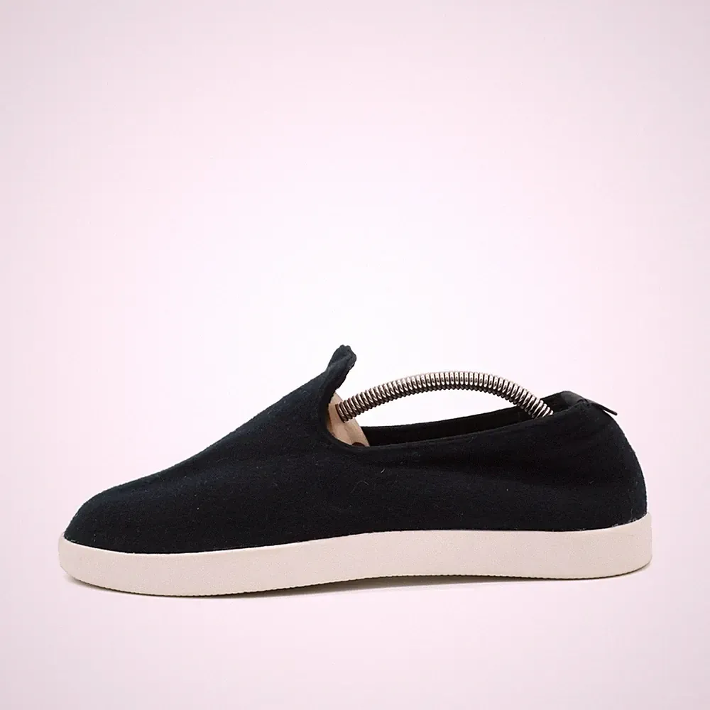 allbirds Damen Wool Lounger Sneaker schwarz Merinowolle Low-Top Slipper EU 39