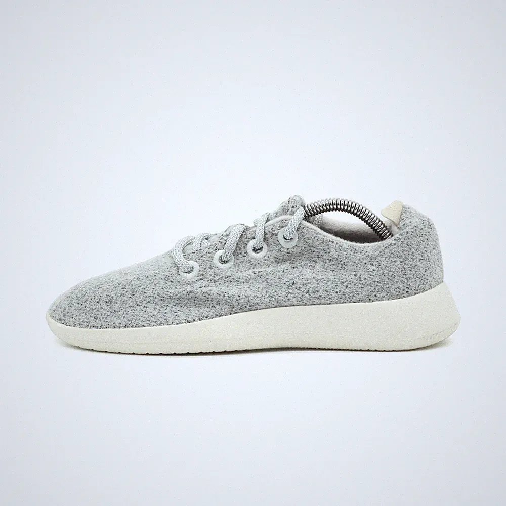 Allbirds Damen Wool Runner Schuh Grau Merinowolle Atmungsaktiv Sneaker EU 38