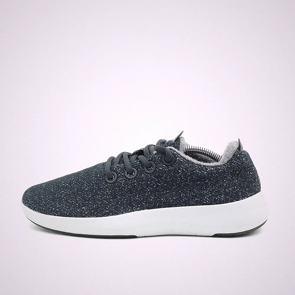 Allbirds Damen Wool Runner Schuhe dunkelgrau Merinowolle Low-Top Sneaker EU 38