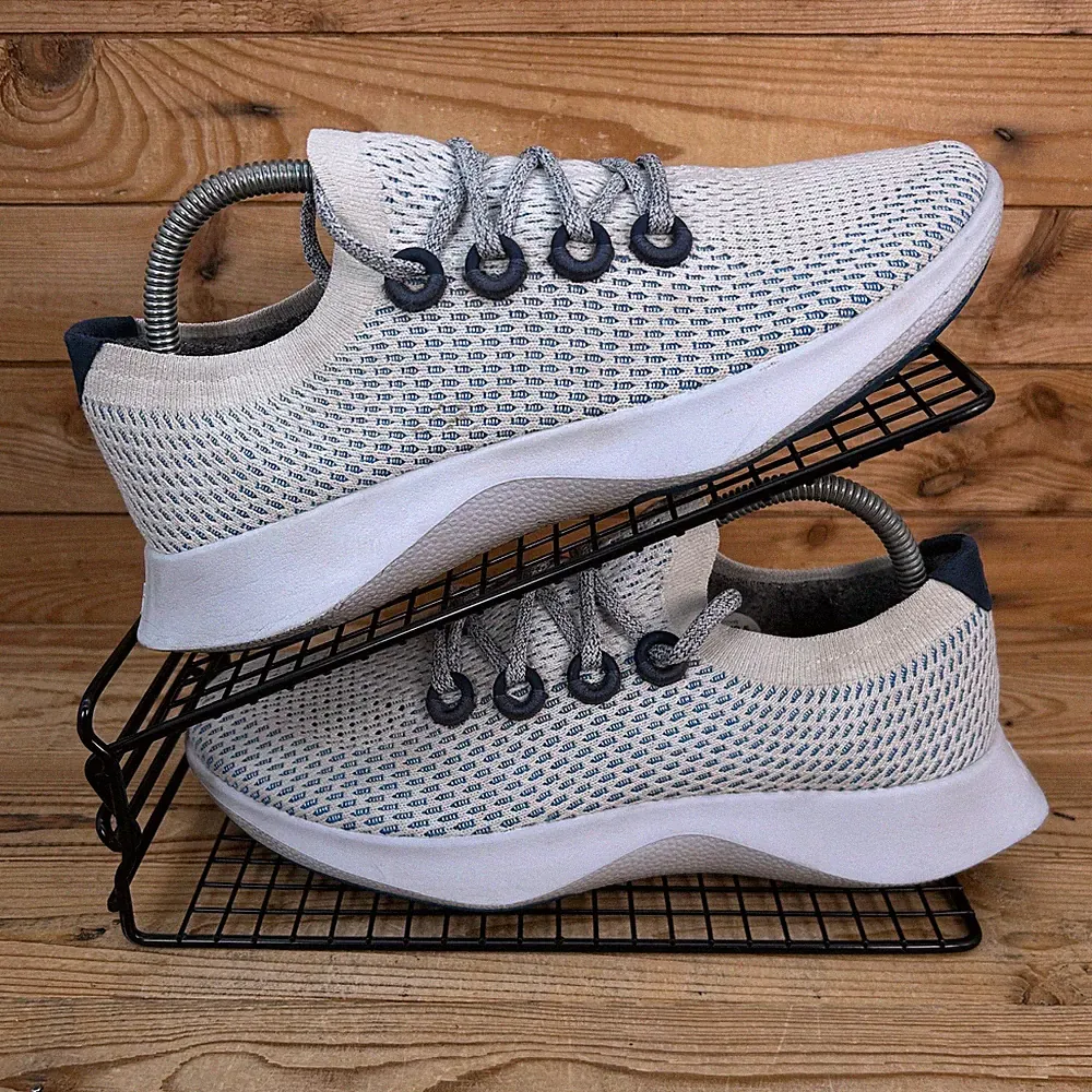AllBirds Sneaker Damen UK 6,5 Tree Dasher hellblau weiß bequeme Wanderschuhe