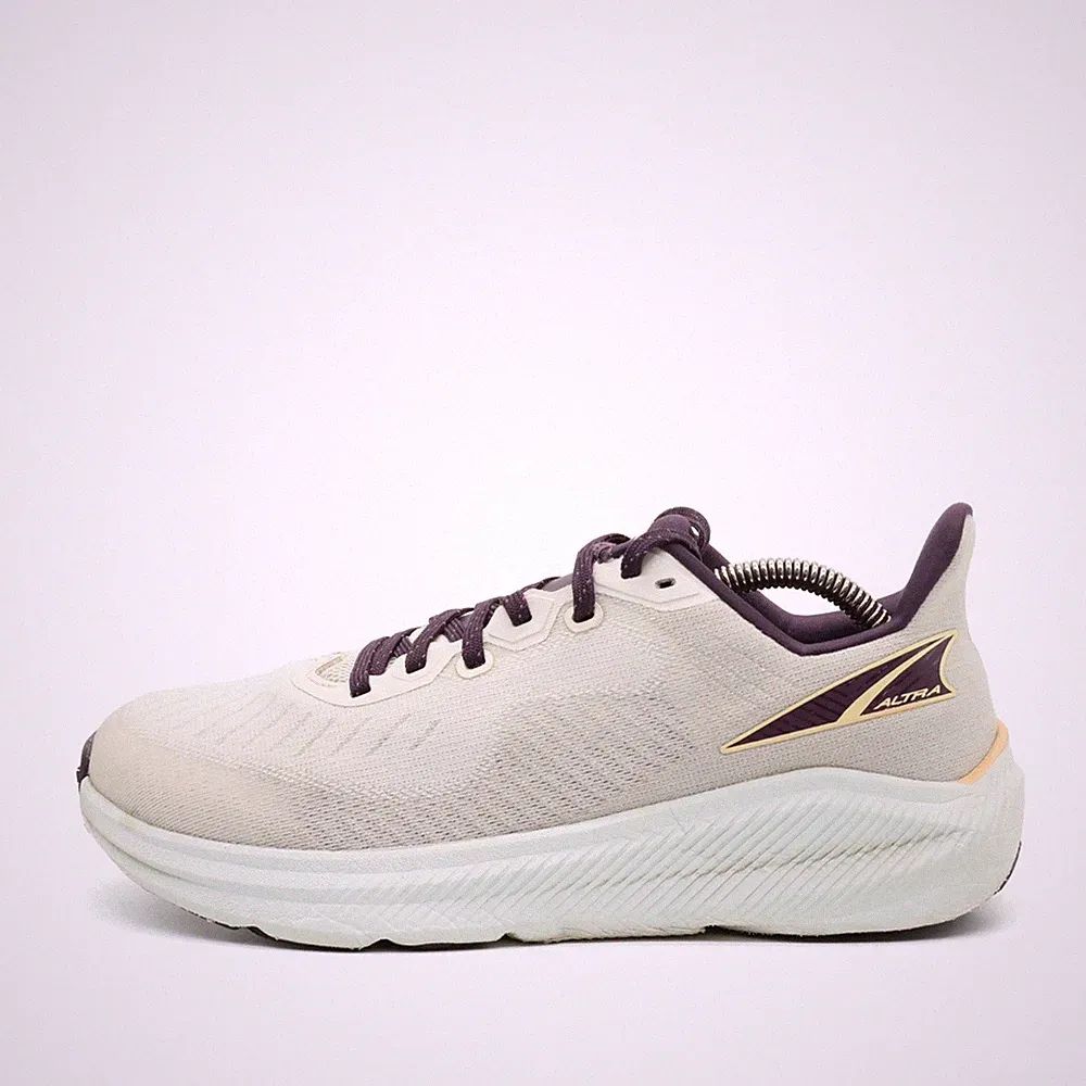 Altra Damen Paradigm 7 Sportschuh Beige/Lila Mesh Niedrig Rail Laufschuh EU 40.5