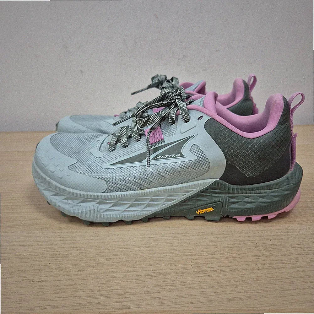 Altra Timp 5 Vibram Grip Zero Drop Cushion Trailrunning Turnschuhe Schuhe UK 6,5