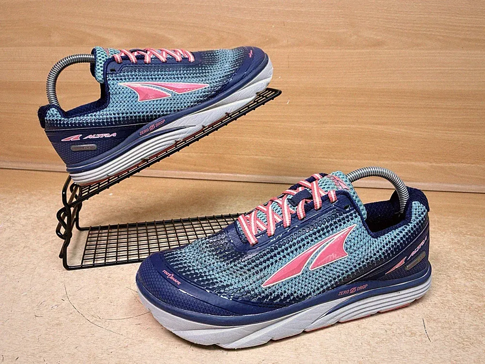 Altra Torin 3.0 Zero-Drop Laufschuhe Größe UK 6 blaue Damenschuhe