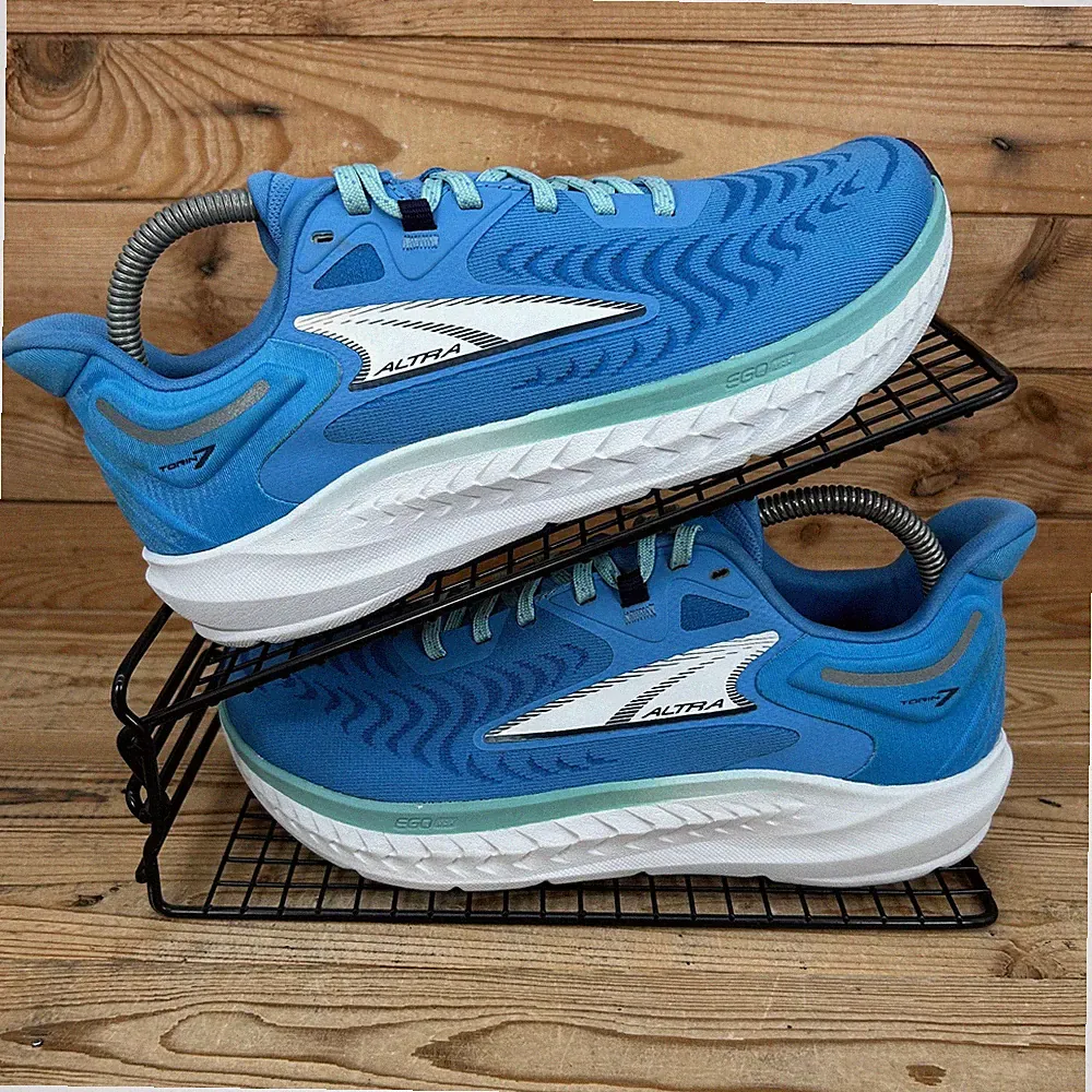Altra Turnschuhe Damen Größe UK 6 Torin 8 blau weiß Straßenlauf Walk Schuhe