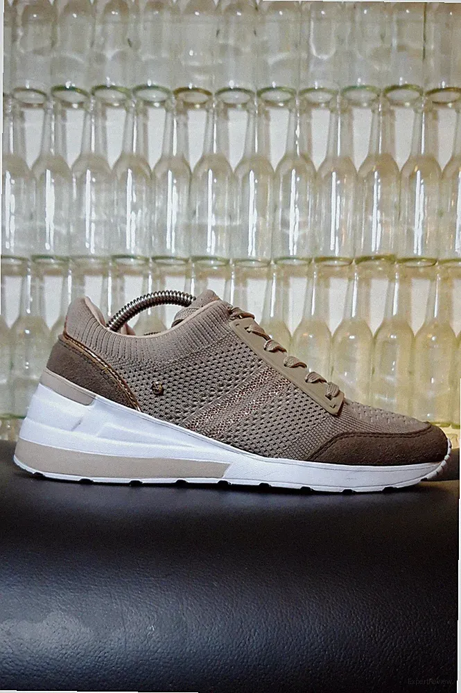 Anna Field Running Sneaker Low / Laufschuhe / Gold-Beige / Größe 39