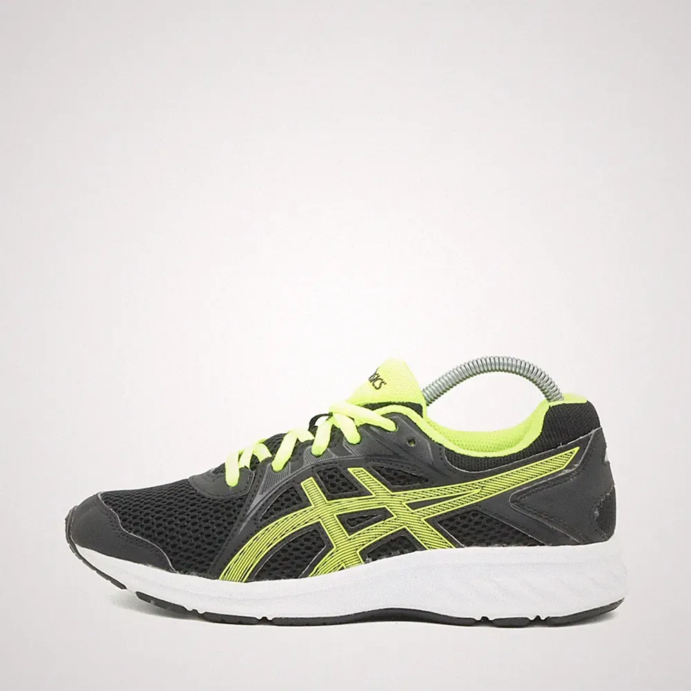 ASICS Damen 1014A035 Sneaker Schwarz/Gelb Running Laufschuhe EU 38