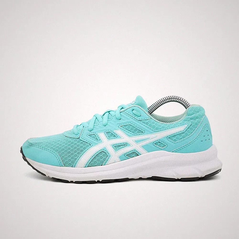 ASICS Damen 1014A203 Sneaker EU 37.5 türkis Mesh Low Top Running Atmungsaktiv