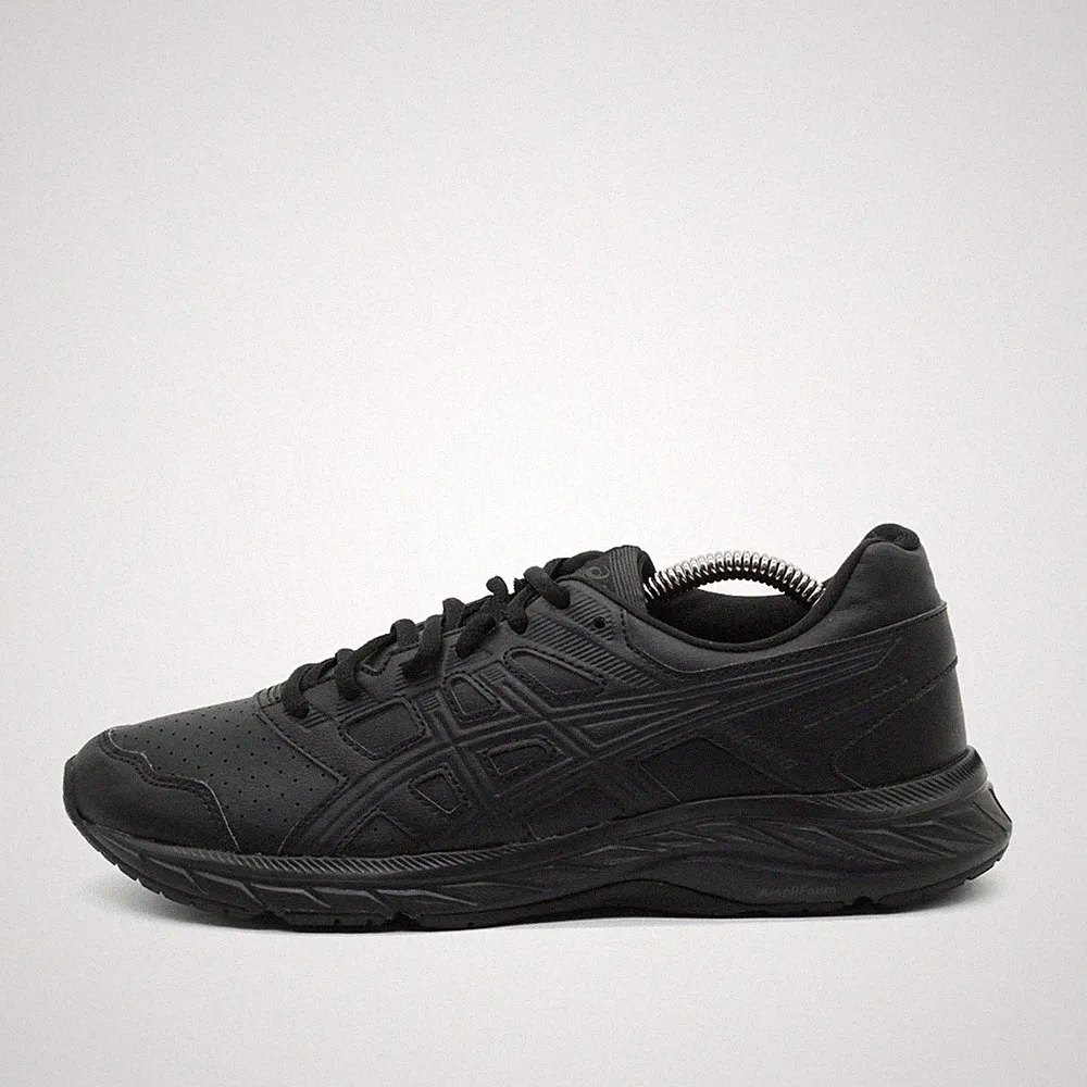 ASICS Damen 1132A042 Laufschuhe schwarz Synthetikleder Niedrig Gel Sneaker EU 39