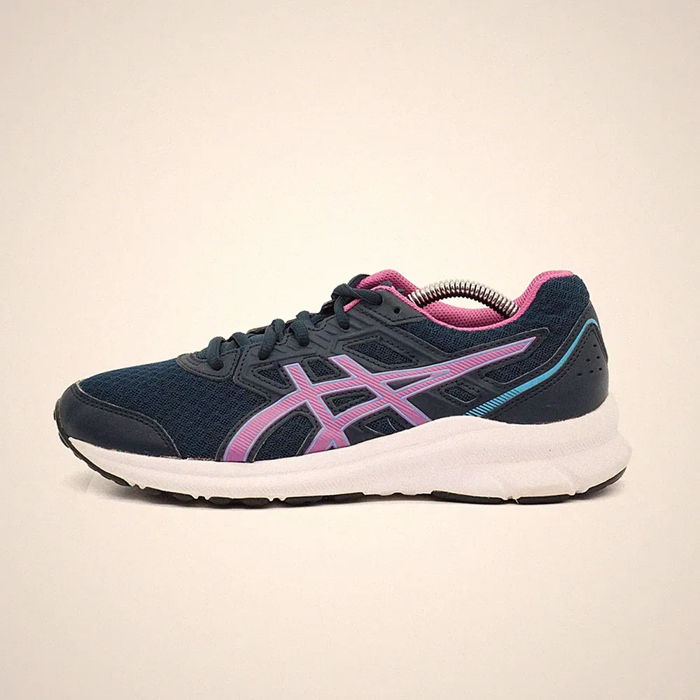 ASICS Damen 14A203 Sneaker navy/pink Synthetikfaser & Running Laufschuhe EU 39,5