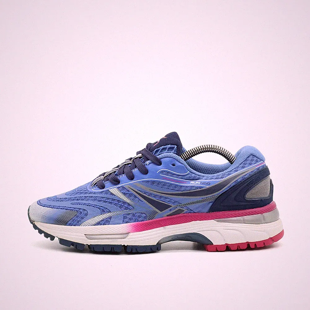 ASICS Damen 300 Sneaker Blau Mesh Niedrig Gel-Running Laufschuh EU 40