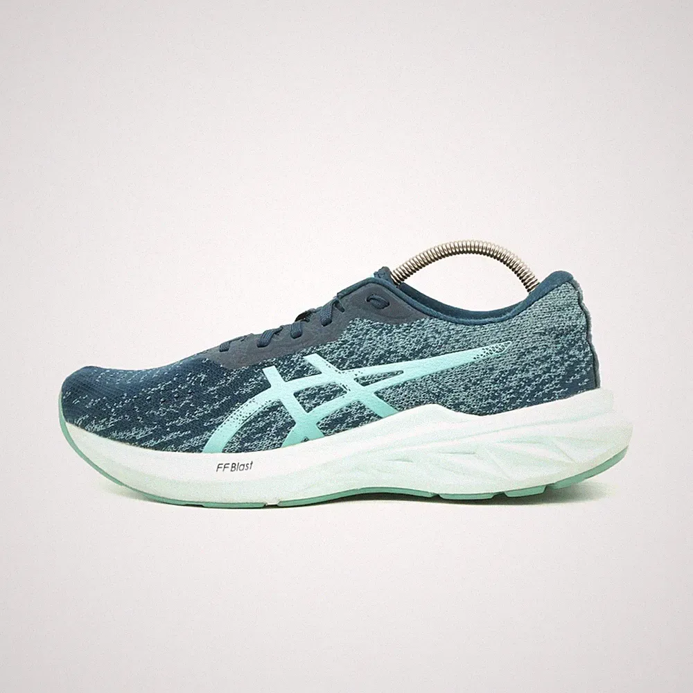 ASICS Damen Blast FF 2 Schuhe Blau Synthetik Niedrig Dämpfung Laufschuh EU 39