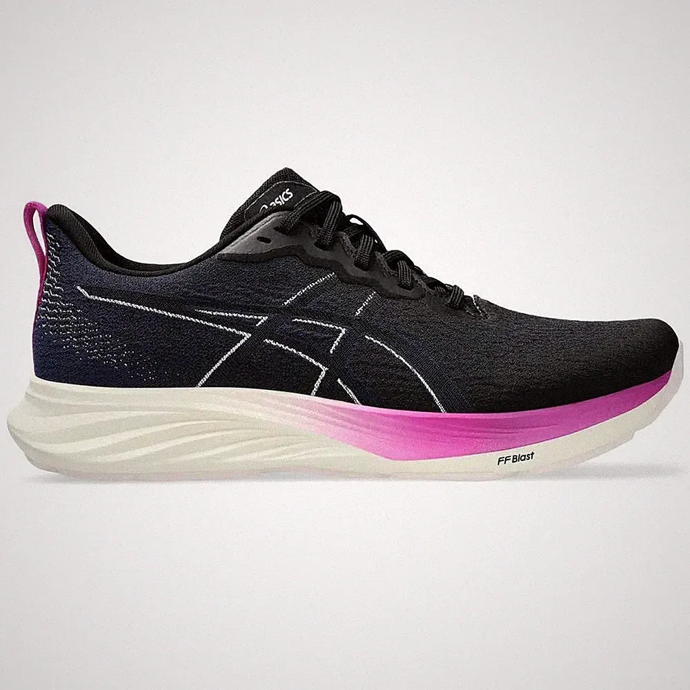 Asics Damen Blau & Lila Dynablast 4 Laufschuhe Turnschuhe UK 6,5 NEU