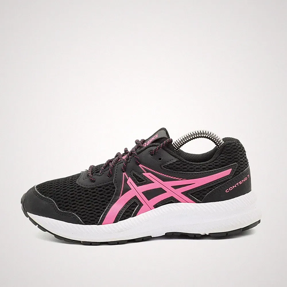 ASICS Damen Contend 7 Sneaker Schwarz/Pink ämpfend Laufschuhe EU 36