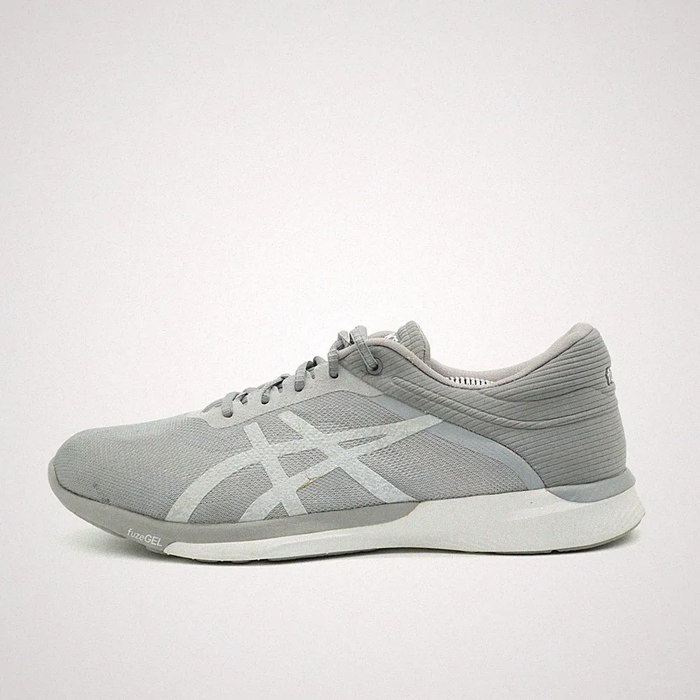 ASICS Damen fuzeX Sneaker Grau Synthetikfaser & fuzeGEL Laufschuh EU 41.5