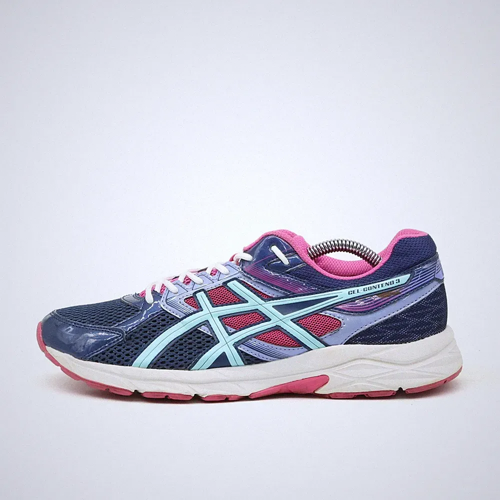 ASICS Damen Gel-Contend 3 Schuhe Blau/Pink/Türkis ämpfung Laufschuh EU 41.5