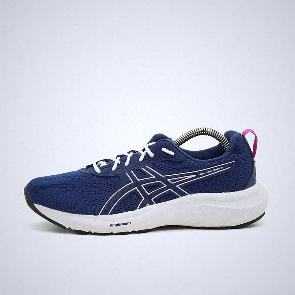 ASICS Damen Gel-Contend 5 Sportschuhe Blau/Weiß Mesh Amplifoam+ Laufschuhe EU 38