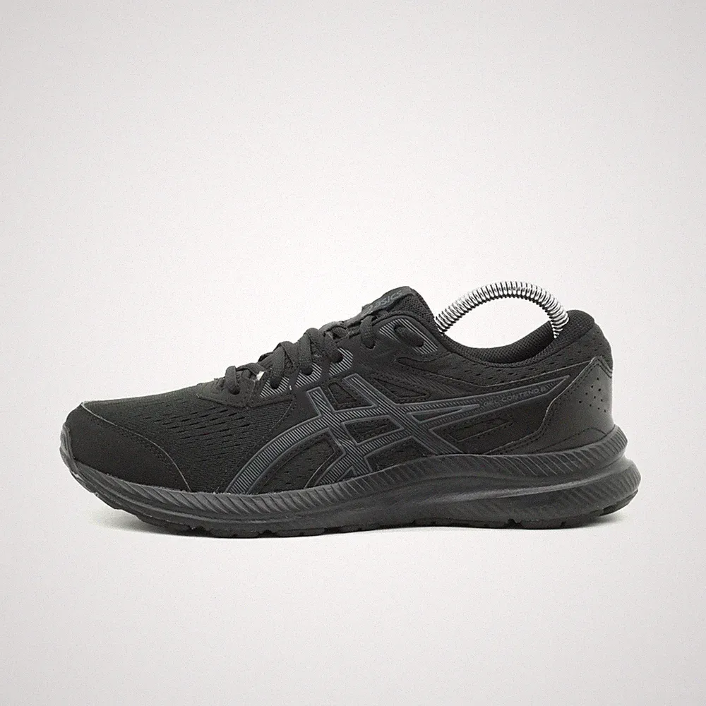 ASICS Damen GEL-CONTEND 6 Sneaker Schwarz Mesh GEL-ämpfung Laufschuh EU 41.5