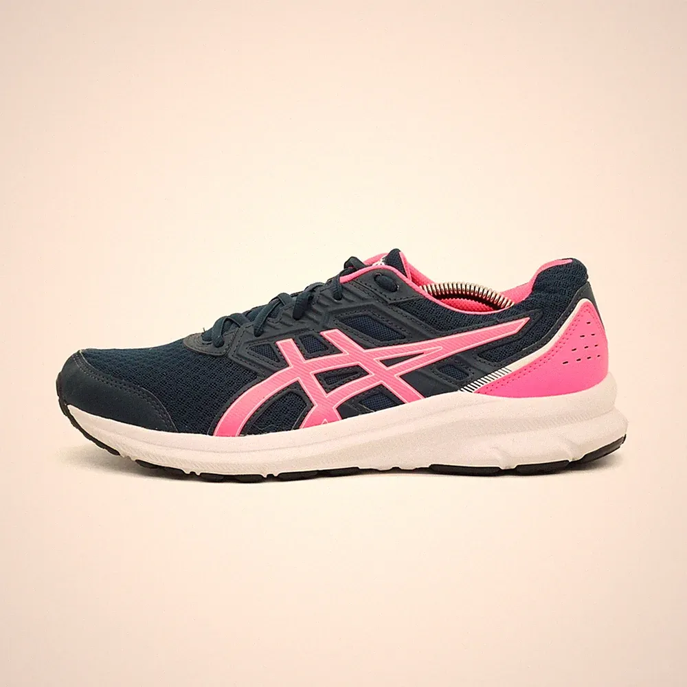 ASICS Damen Gel-Contend 6 Sportschuhe Blau/Pink Mesh Low-Top Laufschuh EU 42