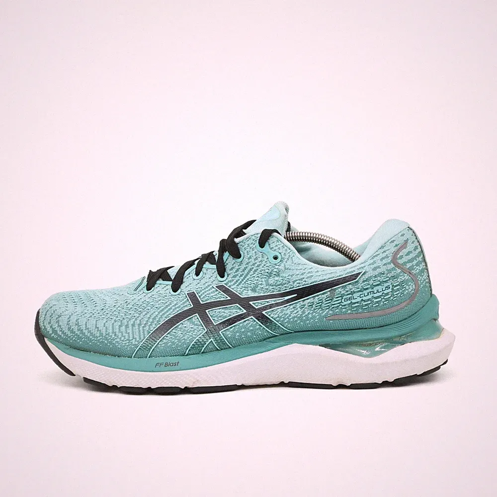 ASICS Damen Gel-Cumulus Sneaker EU 42 Türkis 1012B206 Mesh Niedrig Atmungsaktiv