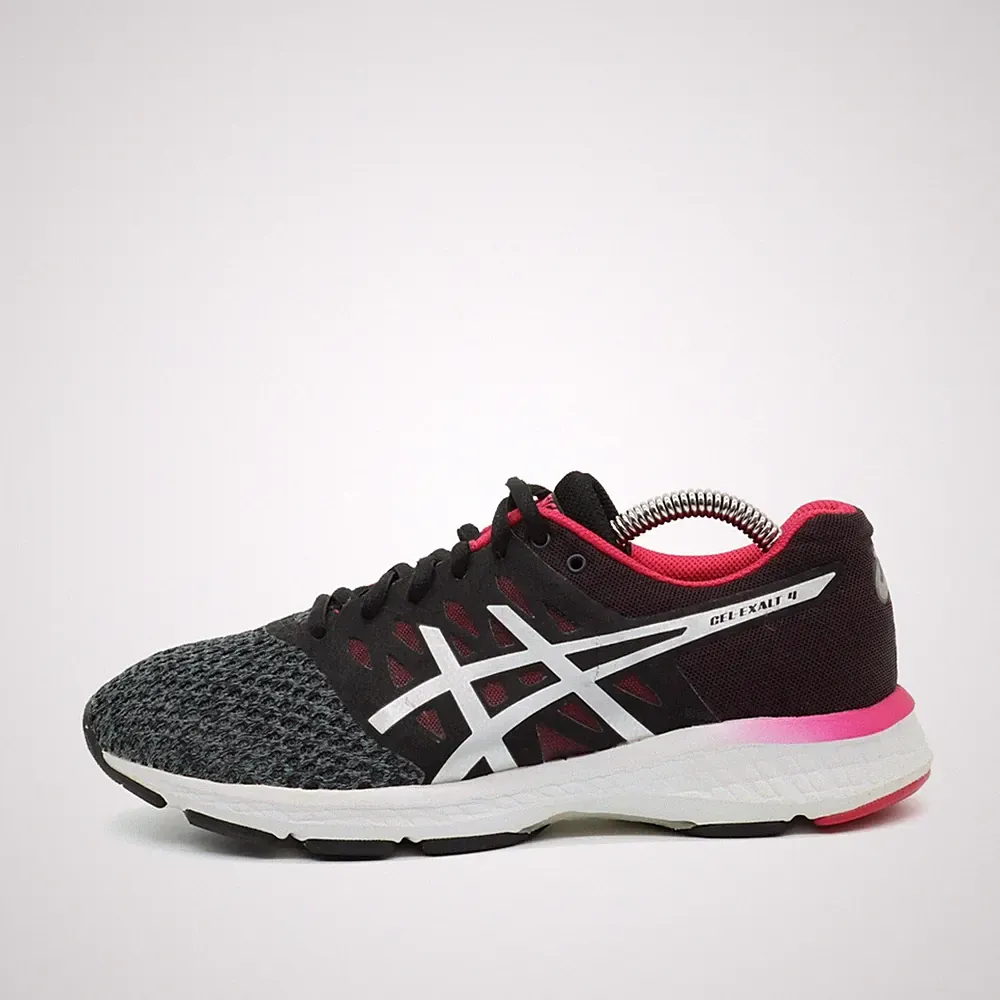 ASICS Damen GEL-Exalt 4 Sneaker Schwarz/Pink Niedrig Laufschuhe EU 37.5