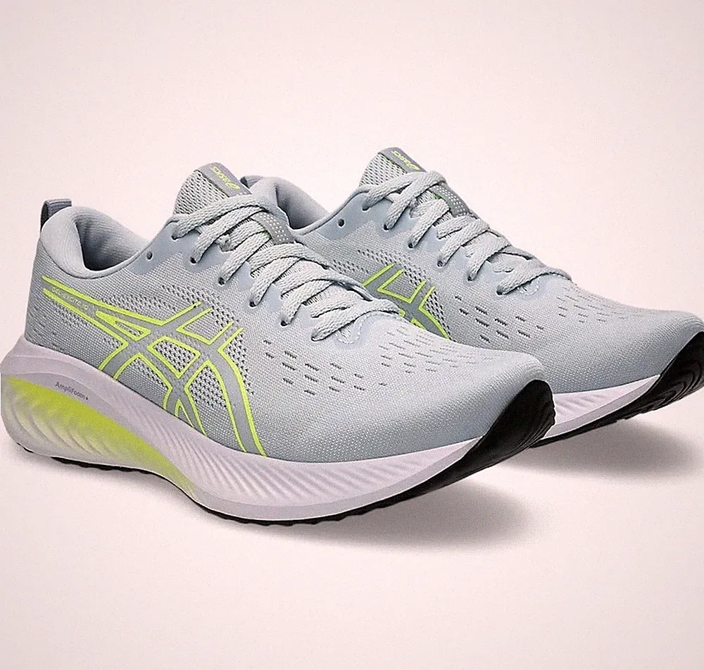 ASICS Damen Gel-Excite 10 Schuhe Laufschuh EU 37,5 38 Sport Fitness Grau Gelb