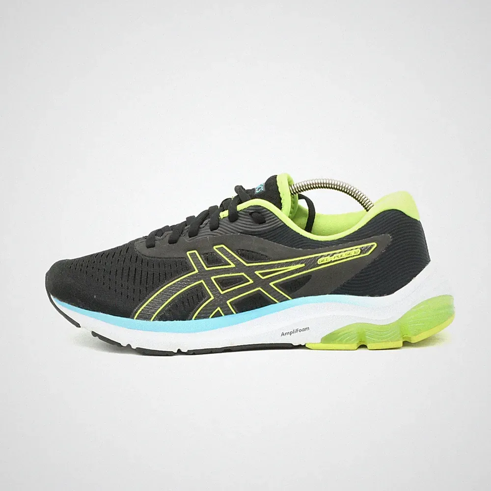 ASICS Damen Gel-Excite 8 Sportschuhe Schwarz/Neon Gelb Low-Top Laufschuhe EU 40