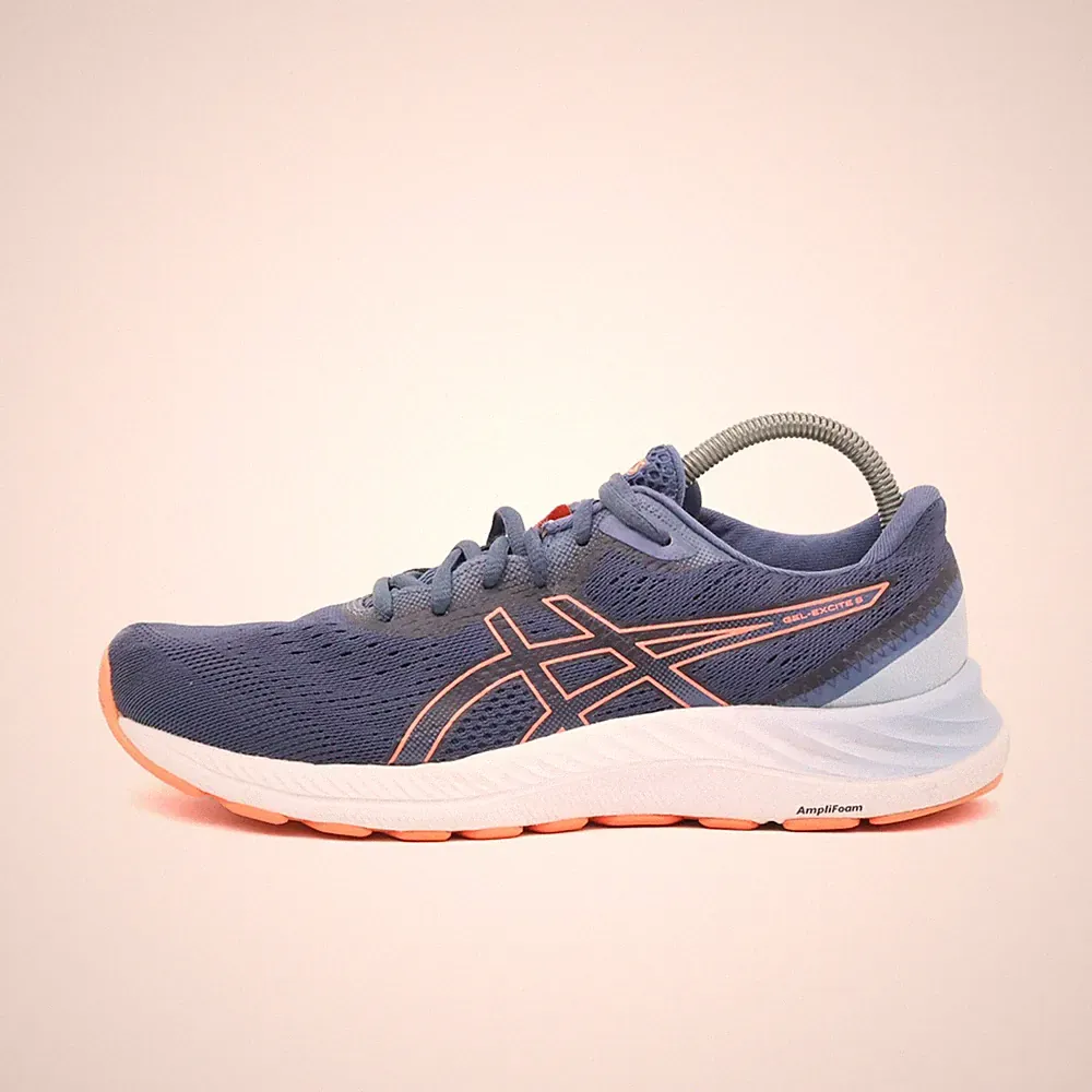 ASICS Damen Gel-Excite 9 Sneaker Blau Mesh Atmungsaktiv Laufschuh EU 39.5