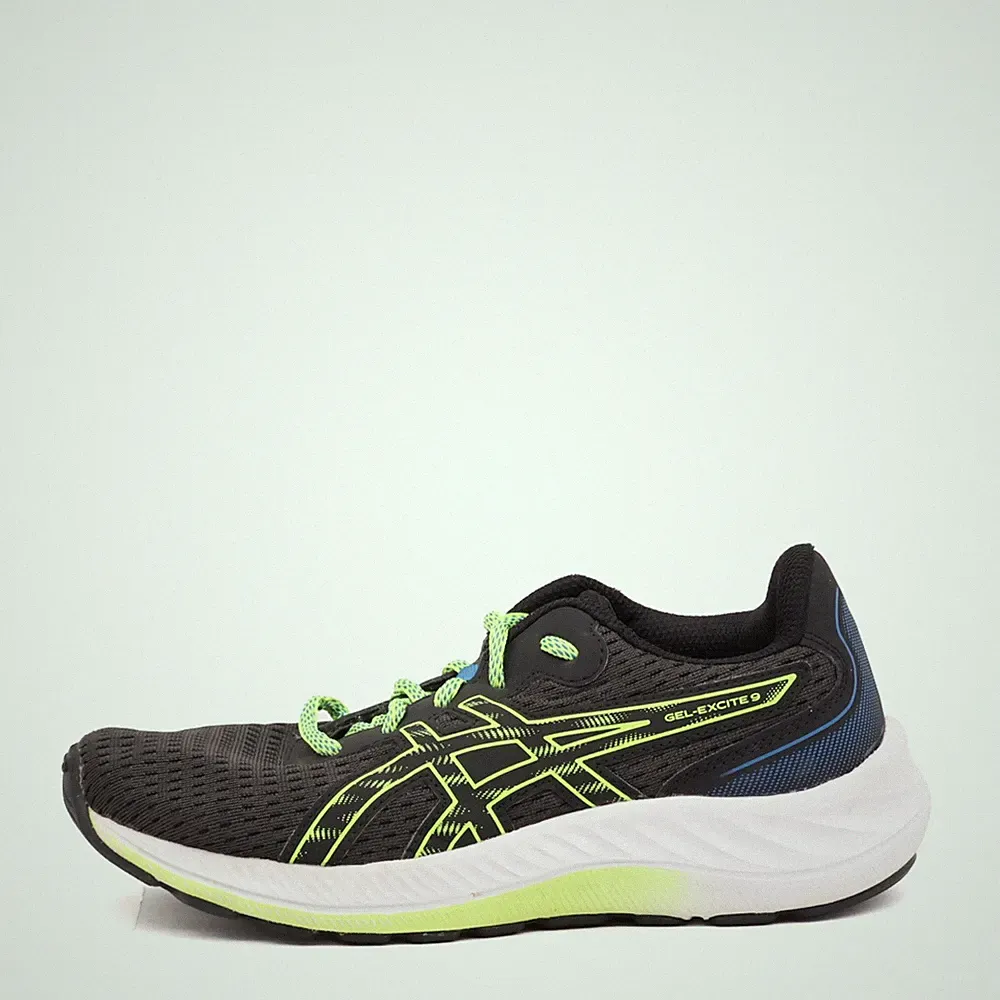 ASICS Damen Gel-Excite 9 Sneaker Schwarz Gelb Blau GEL-Dämpfung Laufschuhe EU 37