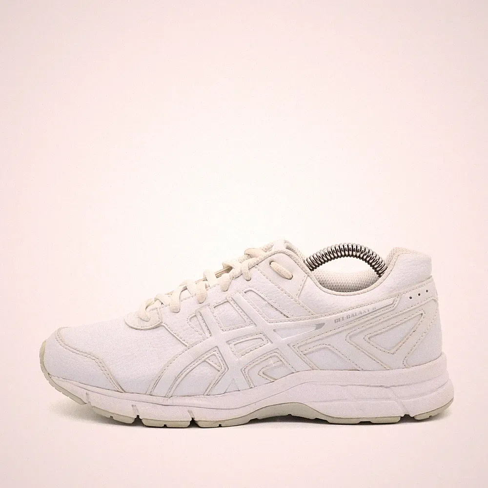 ASICS Damen GEL Galaxy 8 Sneaker Weiß Atmungsaktiv Laufschuh EU 37.5