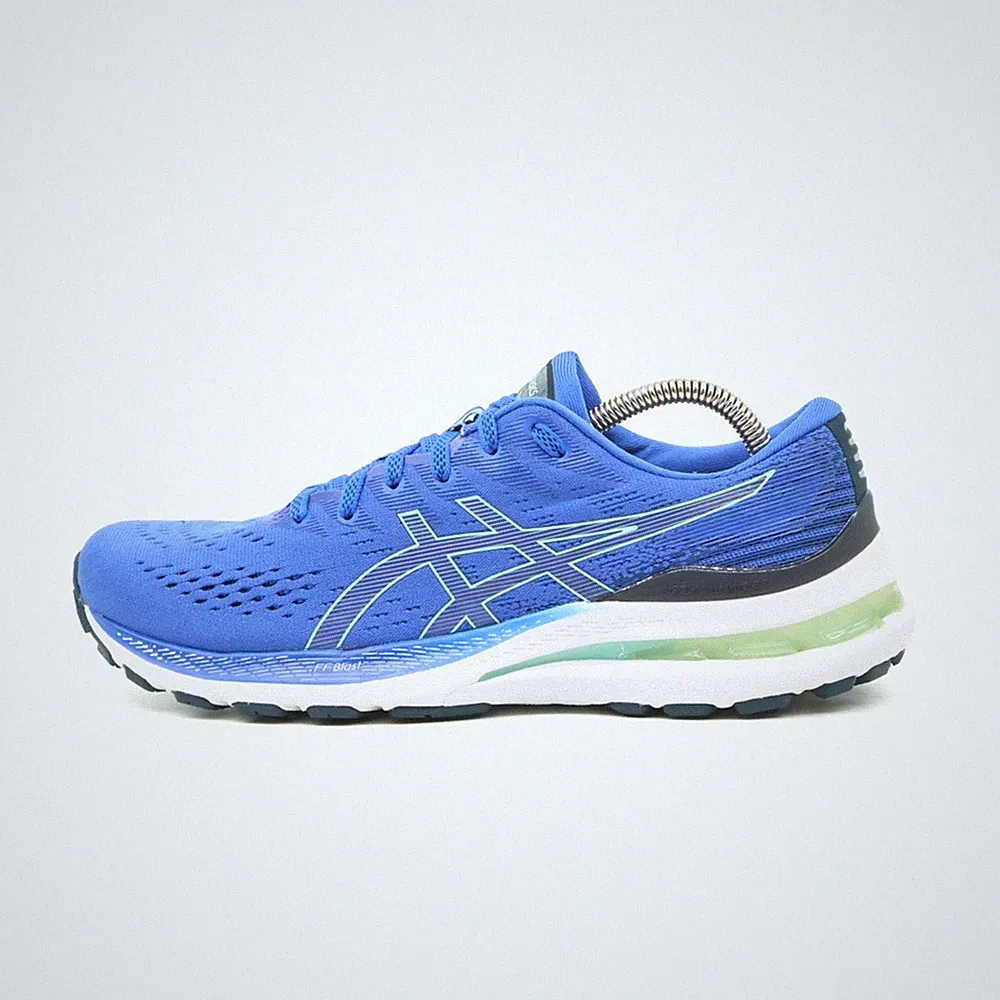 ASICS Damen Gel-Kayano 28 Laufschuhe Blau Synthetikfaser Niedrig Laufschuh EU 40